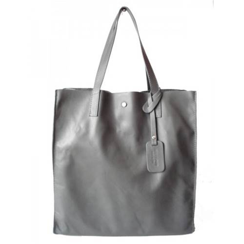 Handbags Vera Pelle Shopper Bag Genuine Leather A4