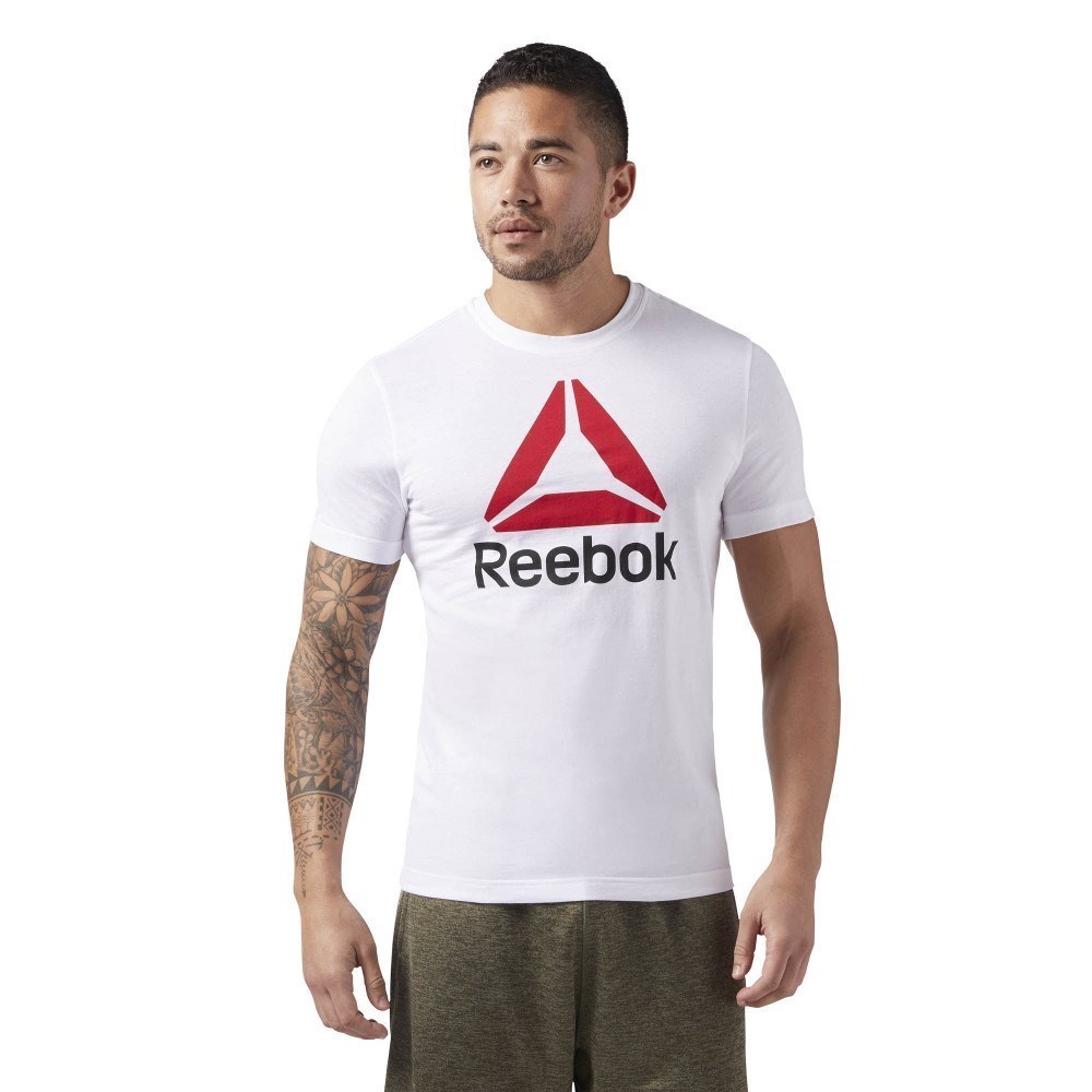 wenselijk Pionier gemakkelijk T-Shirt Reebok Qqr Stacked • shop us.takemore.net