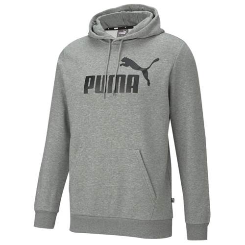 Puma Essential Big Logo Hoody Grey