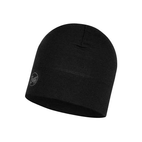 Cap Buff Czapka Wool Hat Solid Black