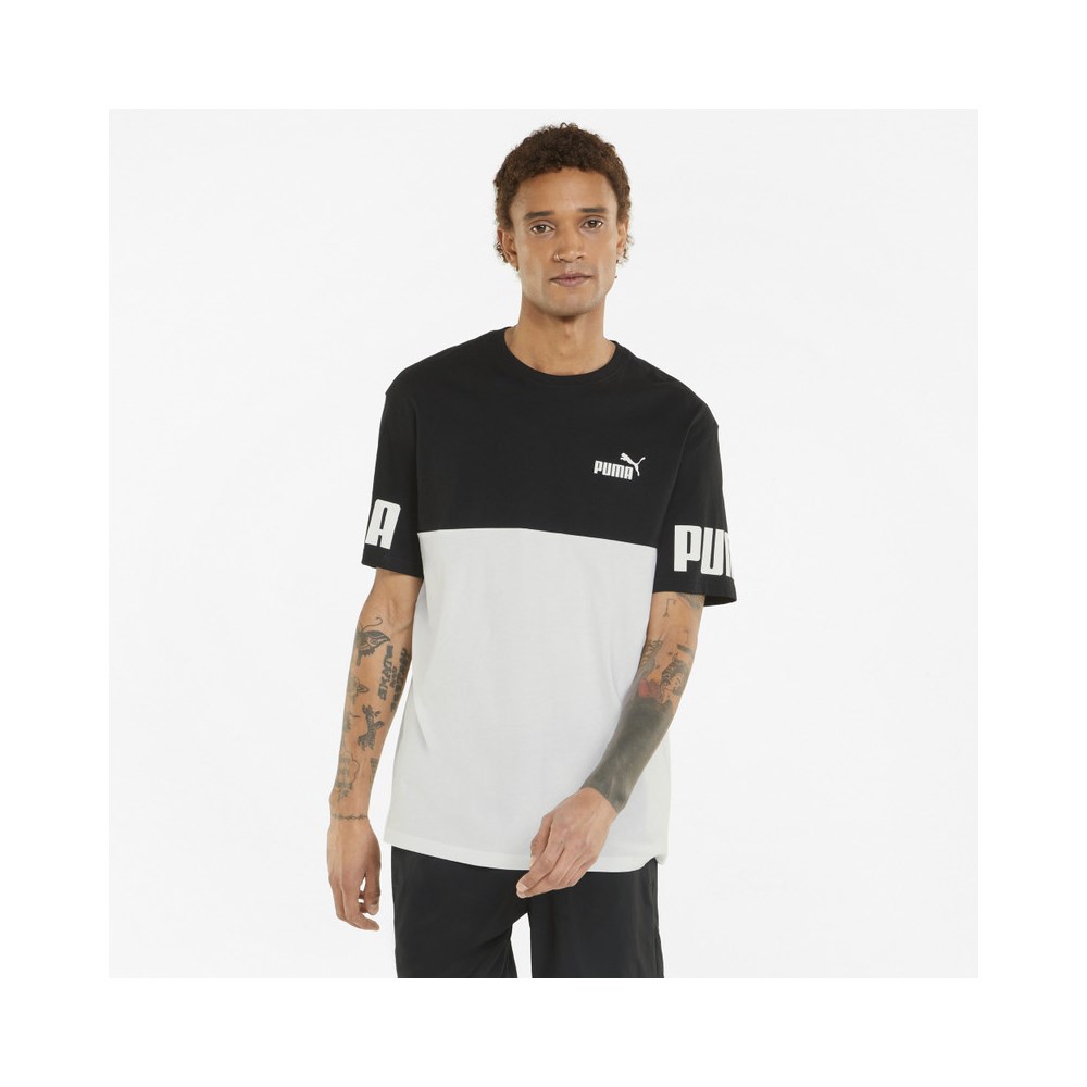T-Shirt Puma shop • Power Colorblock