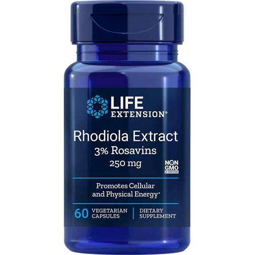 Dietary supplements Life Extension Rhodiola Extract 3 Rosavins