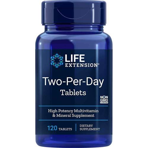 Dietary supplements Life Extension Two Per Day Tablets