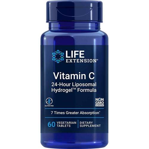 Dietary supplements Life Extension Vitamin C 24HOUR Liposomal Hydrogel Formula