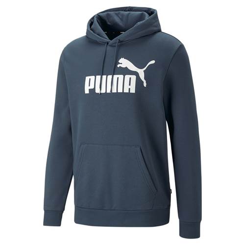 Puma Ess Big Logo Hoodie FL Navy blue