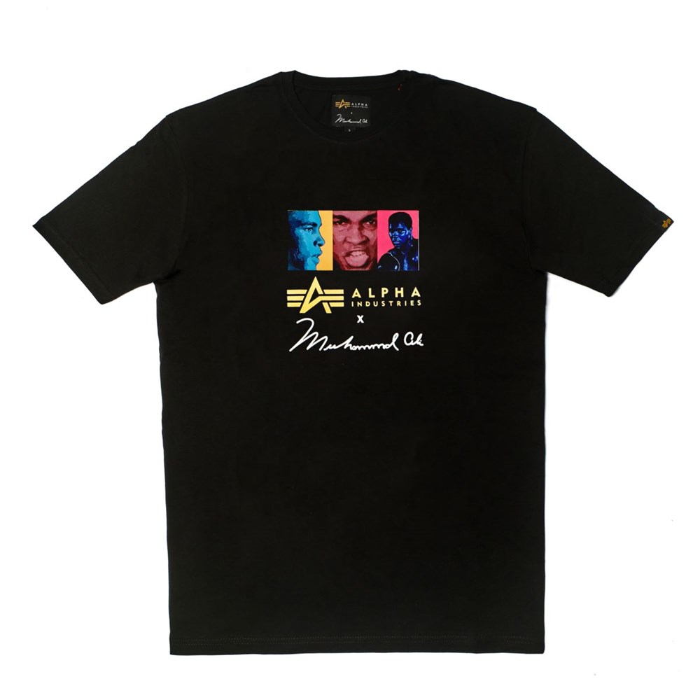 • Muhammad Pop Ali Industries Art shop Alpha T-Shirt
