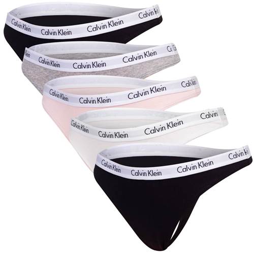 Briefs and knickers Calvin Klein Carousel String 5pk